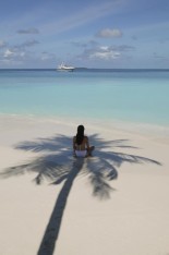 RANIA - The Luxury Yacht Viewed From The Island2